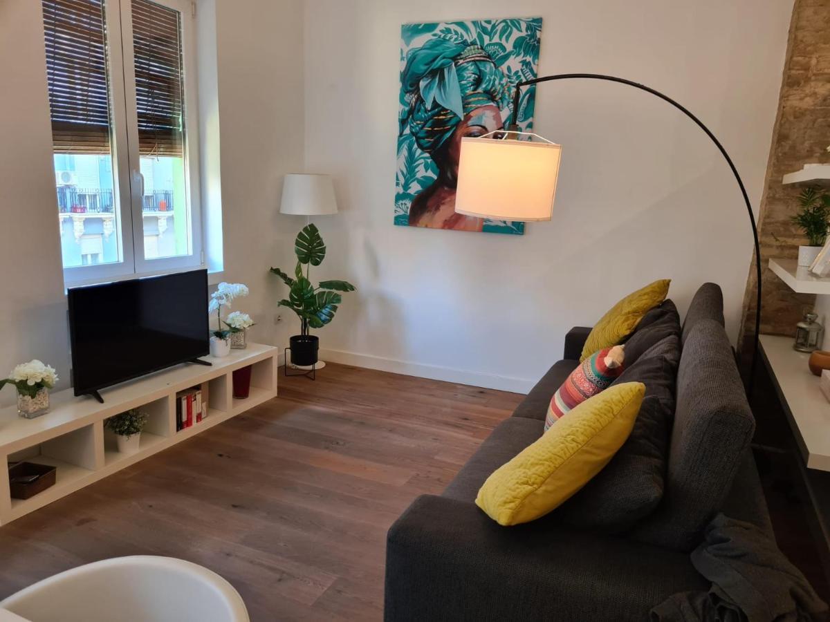 Impresionante Apartamento En Ruzafa Al Lado Del Mercado Valenza Esterno foto